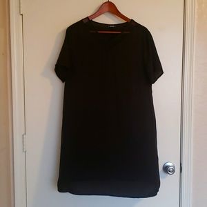 Black flowy dress